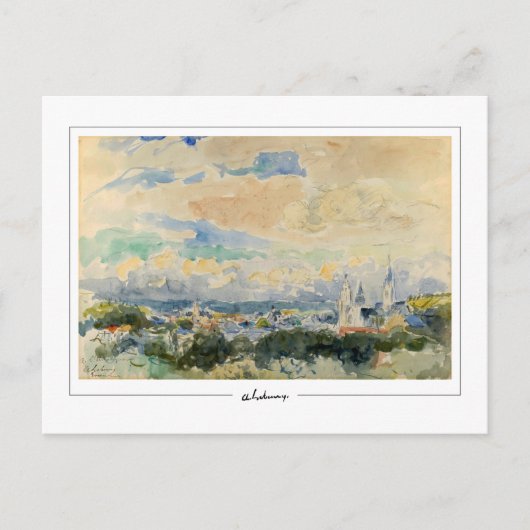Albert Lebourg #85 - Kunstkaart Briefkaart (Voorkant)