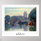 Albert Lebourg Zedign Art Poster #30 (Voorkant)