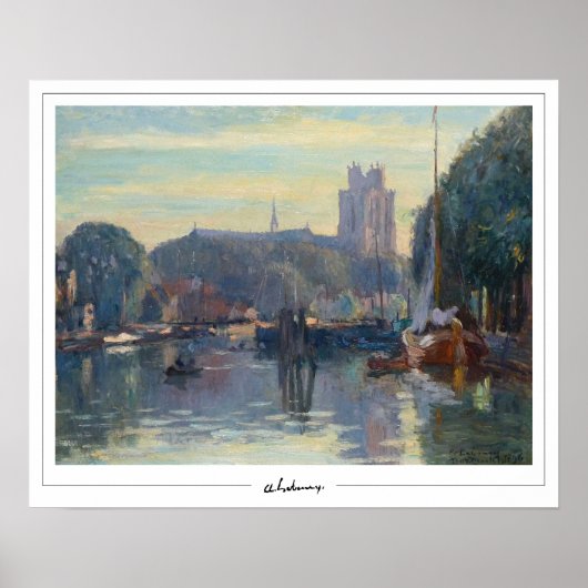 Albert Lebourg Zedign Art Poster #30 (Voorkant)
