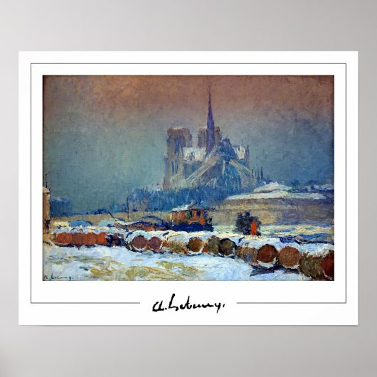 Albert Lebourg Zedign Kunstposter #78 Poster (Voorkant)