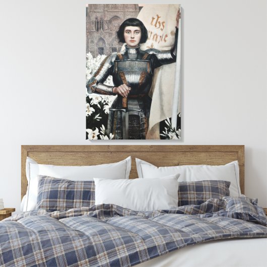 Albert Lynch - Jeanne d'Arc Canvas Afdruk (Insitu (Slaapkamer))
