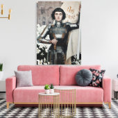 Albert Lynch - Jeanne d'Arc Canvas Afdruk (Insitu (Woonkamer))