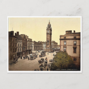 Albert Memorial. Belfast. Co. Antrim, Ierland zeld Briefkaart