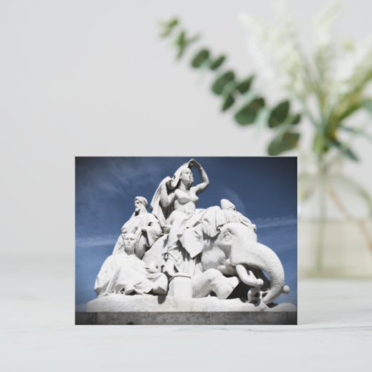 Albert Memorial Briefkaart (Staand voorkant)