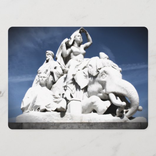 Albert Memorial Programmakaart (Voorkant)