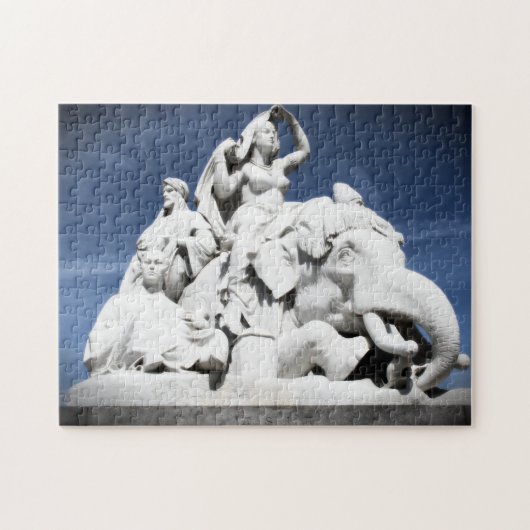 Albert Memorial puzzel (Horizontaal)