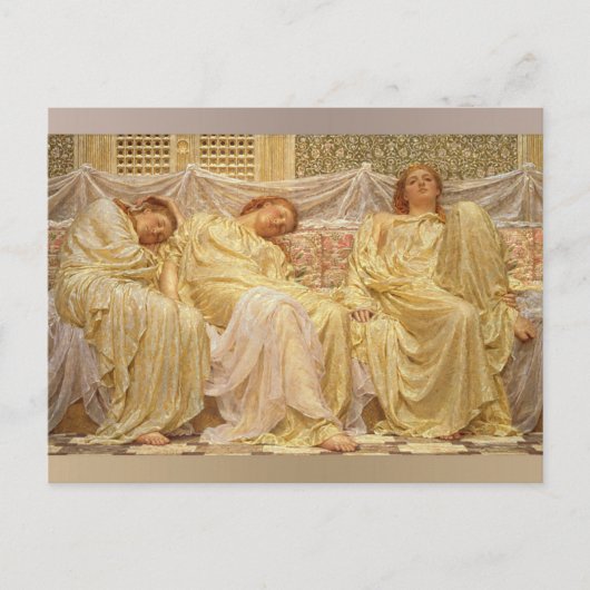 Albert Moore Dreamers CC0730 Postcard Briefkaart (Voorkant)