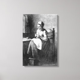  Albert Neuhuys De zeeman Canvas Afdruk