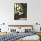  Albert Neuhuys Fishermans Courtship Canvas Afdruk (Insitu (Slaapkamer))