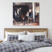 Albert Neuhuys - Veerechtgenote Canvas Afdruk (Insitu (Slaapkamer))