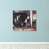 Albert Neuhuys - Veerechtgenote Canvas Afdruk (Insitu (Houten vloer))