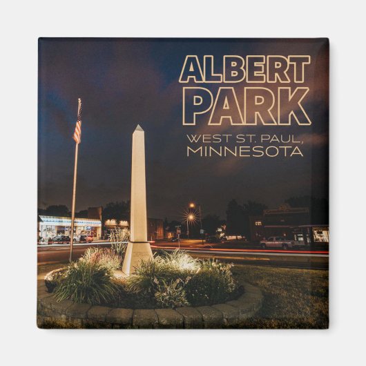 Albert Park, West St. Paul, MN Magneet (Voorkant)