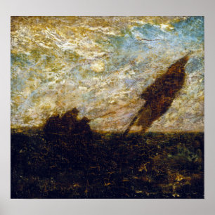 Albert Pinkham Ryder The Waste of Waters Poster