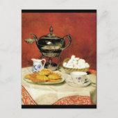 Albert Samuel Anker - Theetijd Briefkaart (Voorkant)