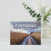 Albert Schweitzer Inspirerend Quote "Truth" Briefkaart (Staand voorkant)