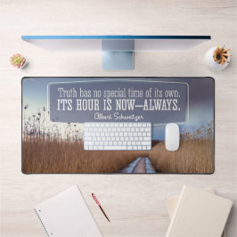 Albert Schweitzer Inspirerend Quote "Truth" Bureaumat