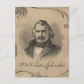 Albert Sidney Johnston Briefkaart (Voorkant)