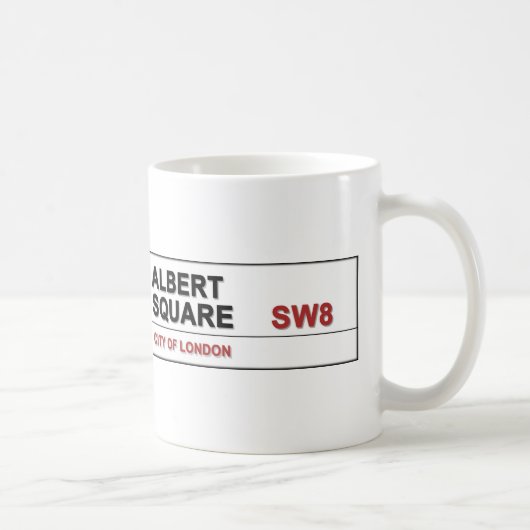 Albert Square London England Koffiemok (Rechts)
