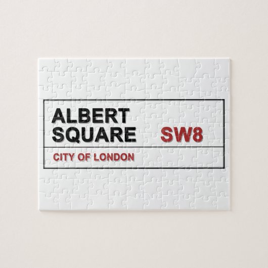 Albert Square London England Legpuzzel (Horizontaal)