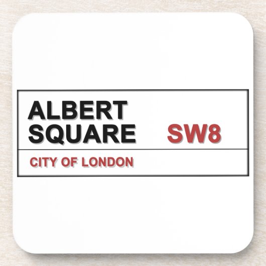 Albert Square London England Onderzetter (Voorkant)
