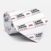 Albert Square London England Stropdas (Opgerold)