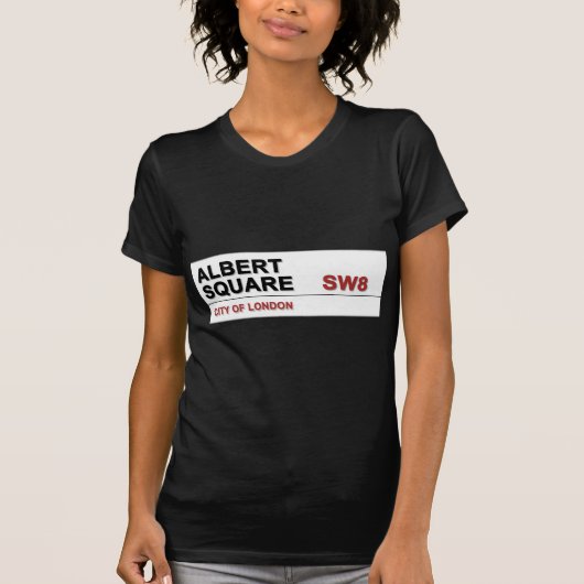Albert Square London England T-shirt (Voorkant)