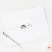 Albert Square London England Vierkante Sticker (Envelop)