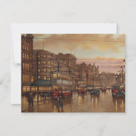 Albert Square Manchester STEVEN SCHOLES Briefkaart