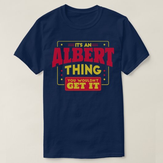 Albert T-shirt (Design voorkant)