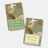 Albert the Great (BK 013) Badge (Voor- en achterkant)