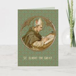 Albert the Great (BK 013) Blank Greeting Kaart