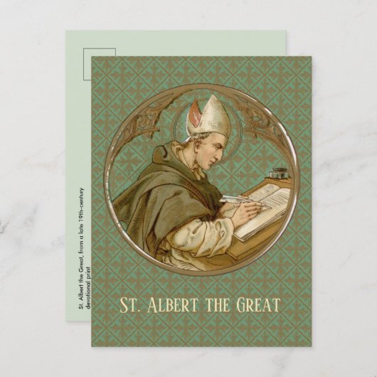 Albert the Great (BK 013) Briefkaart (Voorkant / Achterkant)