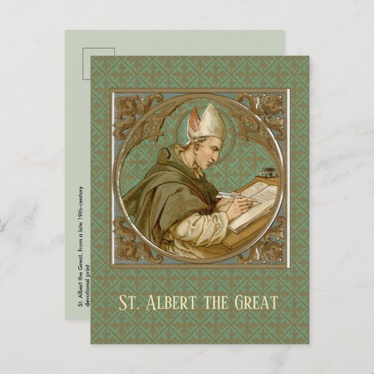 Albert the Great (BK 013) Briefkaart (Voorkant / Achterkant)