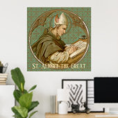 Albert the Great (BK 013) Poster (Thuiskantoor)