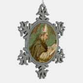 Albert the Great (BK 013) Tin Sneeuwvlok Ornament (Links)