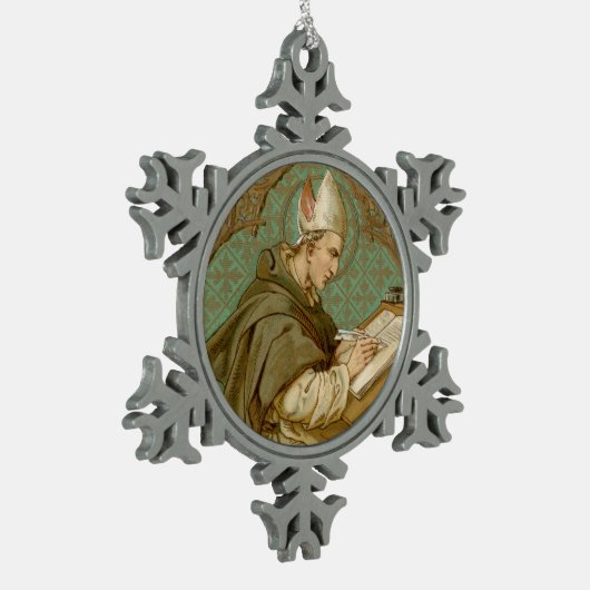 Albert the Great (BK 013) Tin Sneeuwvlok Ornament (Links)