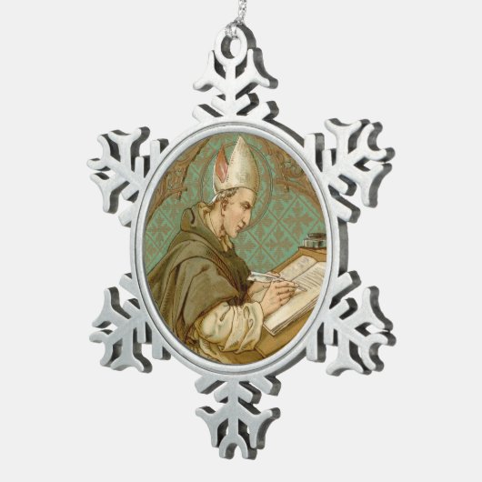 Albert the Great (BK 013) Tin Sneeuwvlok Ornament (Rechts)