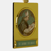 Albert the Great (BK 013) Verguld Banner Ornament (Rechts)