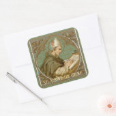Albert the Great (BK 013) Vierkante Sticker (Envelop)