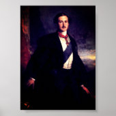 Albert van Saxe-Coburg en Gotha Sachsen Pos Poster (Voorkant)