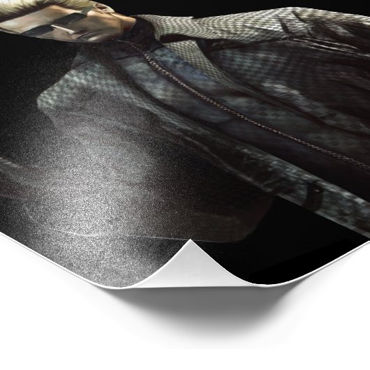 Albert Wesker Foto Afdruk (Hoek)