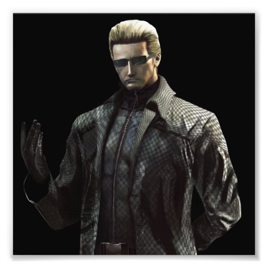 Albert Wesker Foto Afdruk (Voorkant)