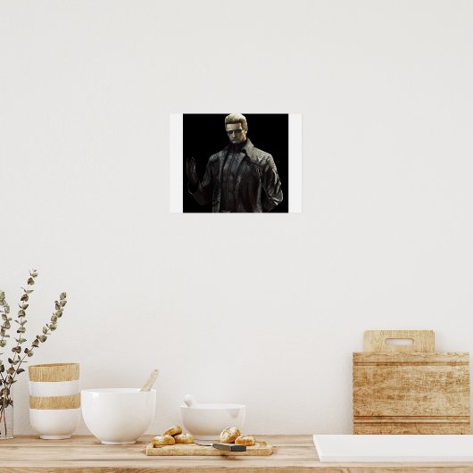 Albert Wesker Poster (Keuken)