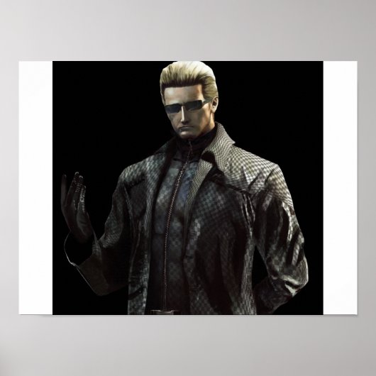 Albert Wesker Poster (Voorkant)