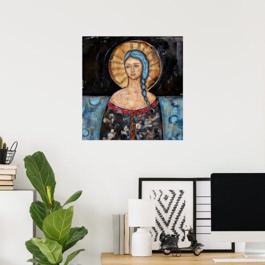 Alberta - Angel - Poster (Thuiskantoor)