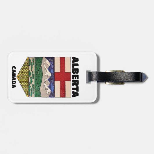 ALBERTA BAGAGELABEL (Achterkant horizontaal)