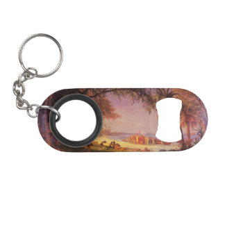 Alberta Bierstadt, De landing van Columbus Mini Flessenopener