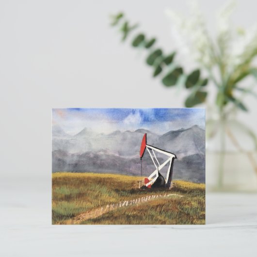 ALBERTA BOUND, POSTCARD BRIEFKAART (Staand voorkant)