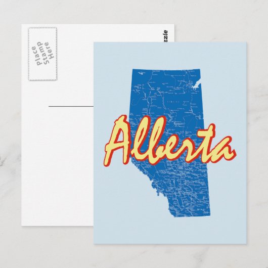 Alberta Briefkaart (Voorkant / Achterkant)