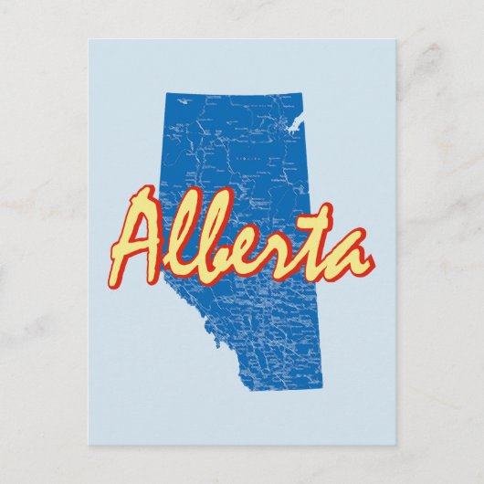 Alberta Briefkaart (Voorkant)
